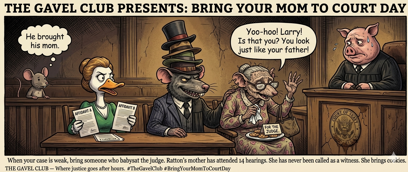 Bring Your Mom to Court